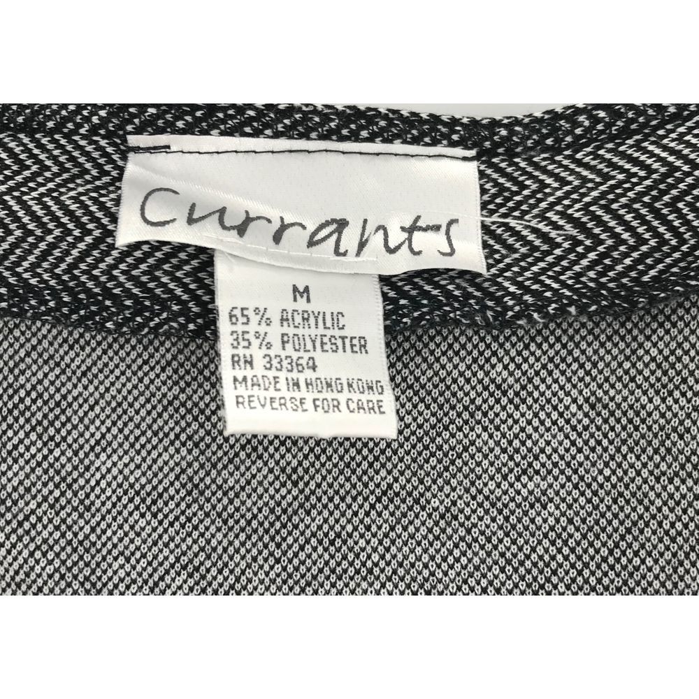 Currants Gray Button Down Dress Medium - image 2
